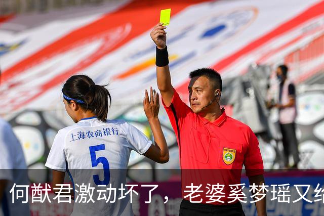 何猷君激动坏了，老婆奚梦瑶又给他争光了，原来他才是高攀的那个
